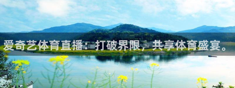 爱奇艺体育直播：打破界限，共享体育盛宴。