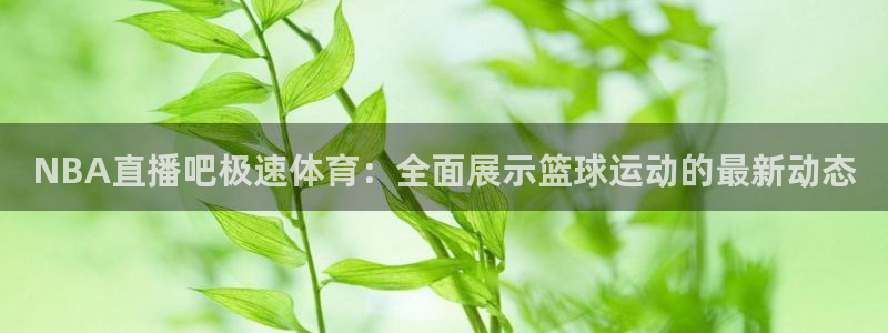 NBA直播吧极速体育：全面展示篮球运动的最新动态